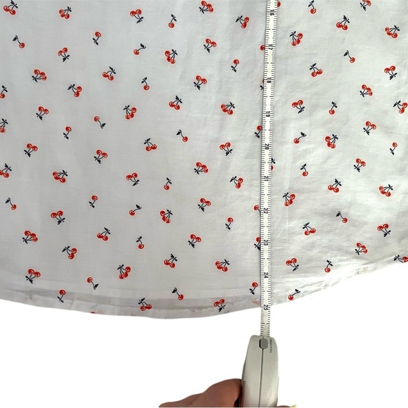 J. Crew Cherry Print Halter Top - Picture 6 of 9